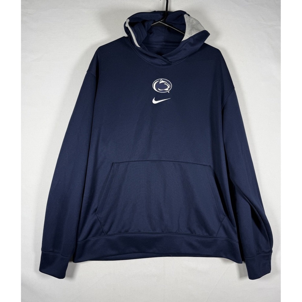 Nike Penn State Nittany Football Hoodie Pullover Mens XL James Franklin